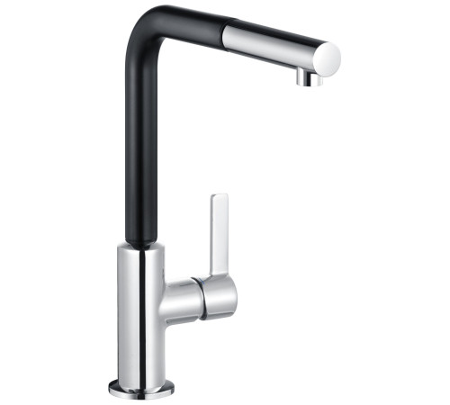 Смеситель для кухни Kludi L-INE S выдвижной Г-излив 265 мм нержавеющая сталь 408518775