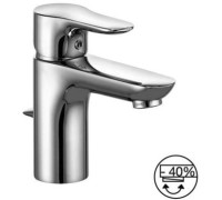 Смеситель для раковины Kludi Objekta с донным клапаном 80 мм 322330575