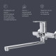 Смеситель для ванны и душа AM.PM Gem с длинным изливом F90A90000