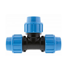 Тройник равнопроходной Джилекс 32 мм 9335