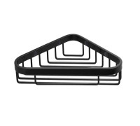 Полка для ванной угловая Colombo Design Basic 20.5x12x4.5 см черный матовый B2732.NM