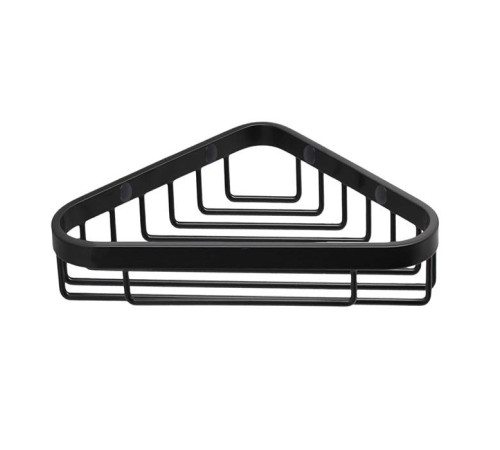 Полка для ванной угловая Colombo Design Basic 20.5x12x4.5 см черный матовый B2732.NM