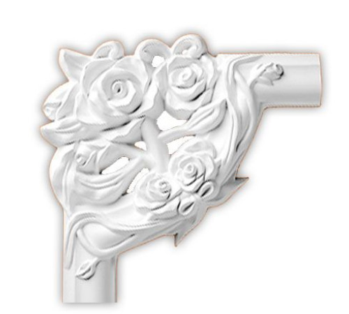 Угол декоративный DECOMASTER DP-304D 200x200x20 мм DP-304D