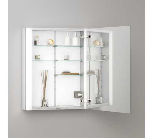 Зеркальный шкаф Keuco Somaris 60x71x12.8 см 1-дверный IP 44 14501001100