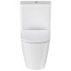 Унитаз-моноблок Duravit D-Neo 37x65 см безободковый белый 0944100005 / 2002090000