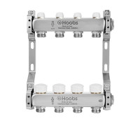 Комплект коллекторов Hoobs из нержавеющей стали с термостатическими клапанами 1 x 3/4 10 выходов HB-INCTK-805510