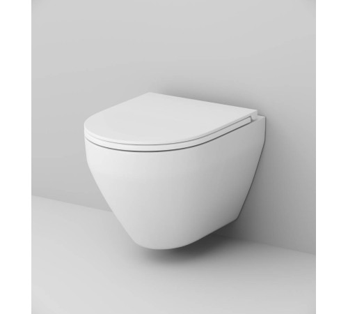 Унитаз подвесной AM.PM Spirit V2.0 FlashClean безободковый без сиденья C701700WH
