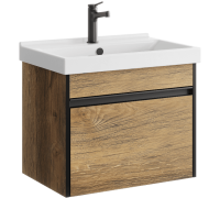 Тумба под умывальник подвесная AQweber Urban 572х460х400 мм дуб балтийский URB0106DB