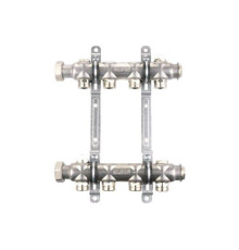 Коллекторная группа HOGERM 1 на 9 контуров 3/4 из нержавеющей стали i0109