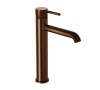 Смеситель для раковины Damixa Scandinavian Pure высокий розовое золото 360250500