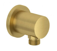 Шланговое подсоединение Kludi Nova Fonte Puristic золото брашированное 20543N0-15
