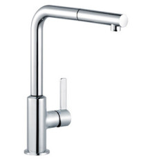 Смеситель для кухни Kludi L-INE S выдвижной Г-излив 265 мм хром 408510575