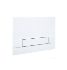 Кнопка смыва OLIpure Narrow пластик белый 192900/148300