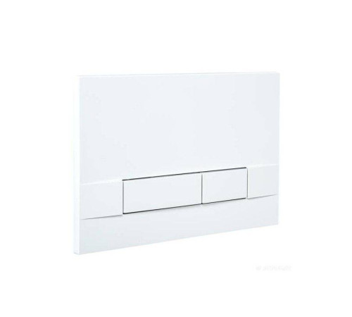 Кнопка смыва OLIpure Narrow пластик белый 192900/148300