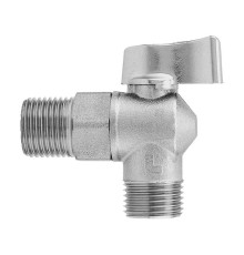 Кран шаровой угловой Itap для бытовой техники 1/2 x 1/2 HP-HP 3910012