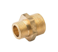 Ниппель переходной Metalit 1/4 x 1/2 НН латунь EBF291412