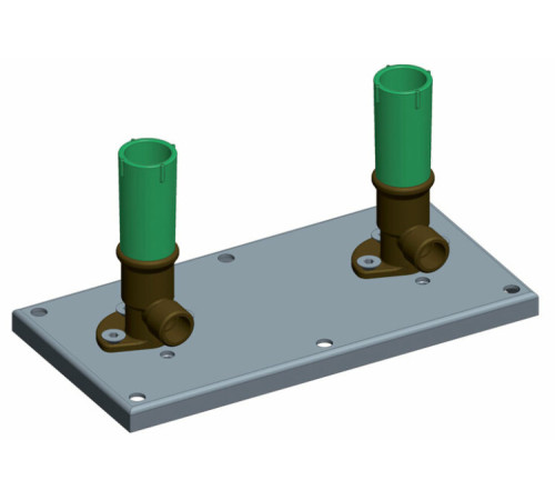 Внутренняя часть, Fima Carlo Frattini, назначение-смеситель для ванны напольного монтажа