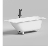 Ванна встраиваемая Salini Ornella Kit 170х70х60 см S-Sense белый глянцевый 102413G