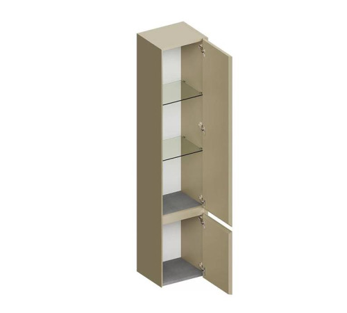 Пенал подвесной Kerama Marazzi Cubo 165 см правый лимо матовый CUB.165Rh\LIM