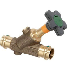 Вентиль комбинированный Viega Easytop Basic бронзовый 45 мм 757243