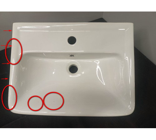 Раковина Dreja Мини 50 500х380х70 мм с отверстием под смеситель Sale195032_1058