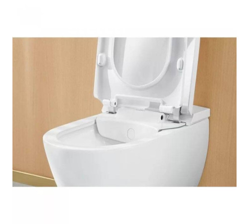 Унитаз-биде подвесной Villeroy & Boch ViClean-I100 с сиденьем CeramicPlus V0E100R1