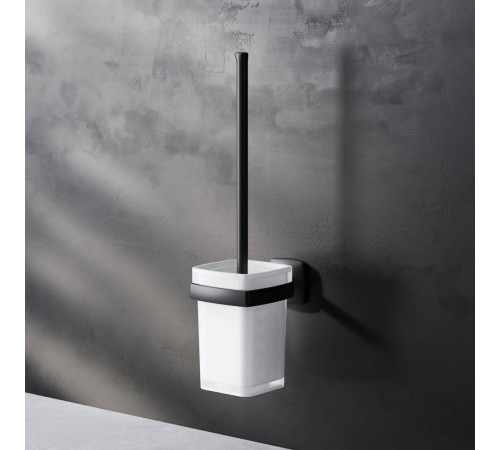 Набор аксессуаров для ванной и туалета AM.PM Gem черный AK90D2106B