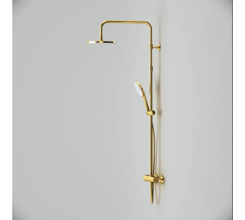 Душевая система AM.PM X-Joy с термостатом золото F0785A499