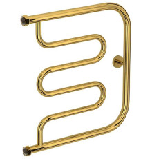 Полотенцесушитель водяной Сунержа Лира+ 500x500 мм золото 03-4011-5050