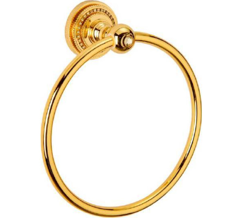 Полотенцедержатель-кольцо Boheme Imperiale подвесной золото 10405