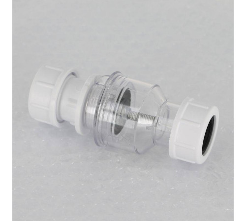 Клапан обратный McAlpine 19-23 мм вертикальный компрессионный прозрачный TUN5-CL