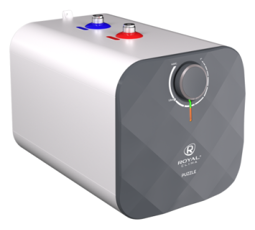 Водонагреватель накопительный ROYAL Clima PUZZLE 7 л установка под раковиной RWH-P7-CEU