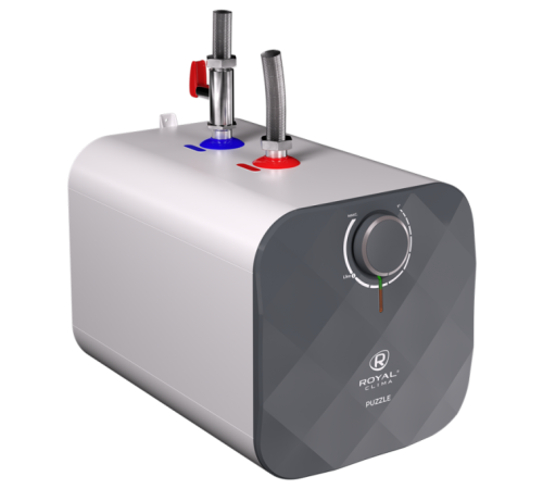 Водонагреватель накопительный ROYAL Clima PUZZLE 7 л установка под раковиной RWH-P7-CEU