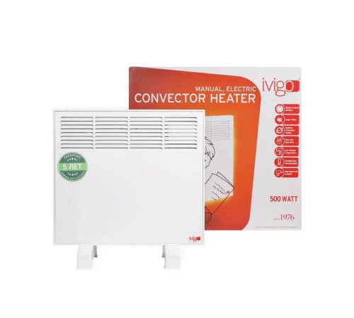 Конвектор электрический iVigo EPK M 750 Вт механический термостат EPKM07