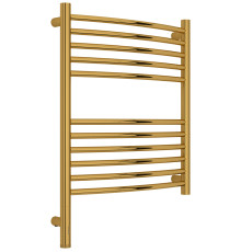 Полотенцесушитель электрический Сунержа Богема 3.1 выгнутая 50х60 см левый золото глянец 03-6002-6050