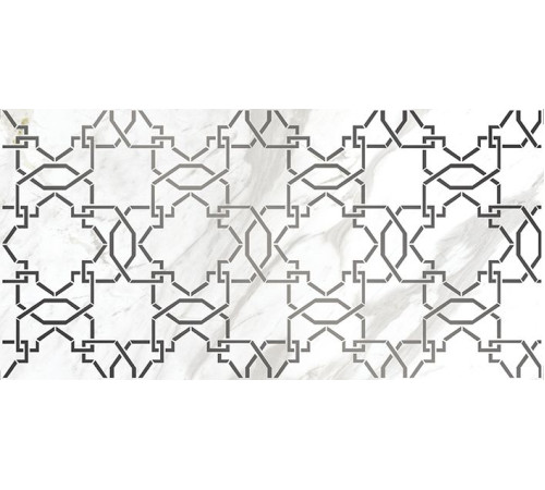 Вставка Cersanit Royal Stone белая узор 29.8х59.8 см 16015