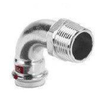 Угловой переход 90° Viega Prestabo с НР 42x1 1/2 SC-Contur 558468