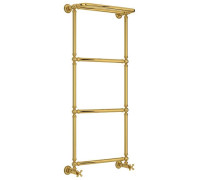 Полотенцесушитель водяной Сунержа Ренессанс 500x1260 мм золото с комплектом вентилей 03-0281-1250