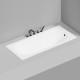Ванна встраиваемая Salini LOFO 180х80 см Solid Surface белый матовый UM12322