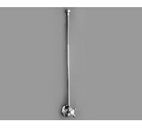 Кран-соединение с трубкой подвода и обжимной цангой Devon&Devon хром 2DUHL161CR