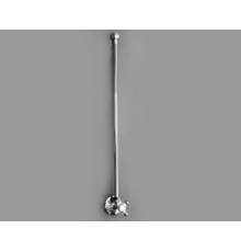 Кран-соединение с трубкой подвода и обжимной цангой Devon&Devon хром 2DUHL161CR