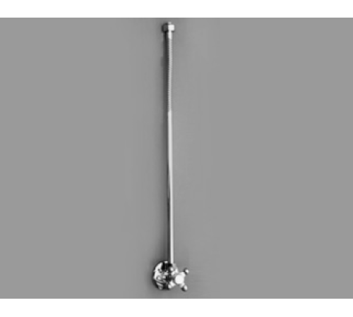 Кран-соединение с трубкой подвода и обжимной цангой Devon&Devon хром 2DUHL161CR