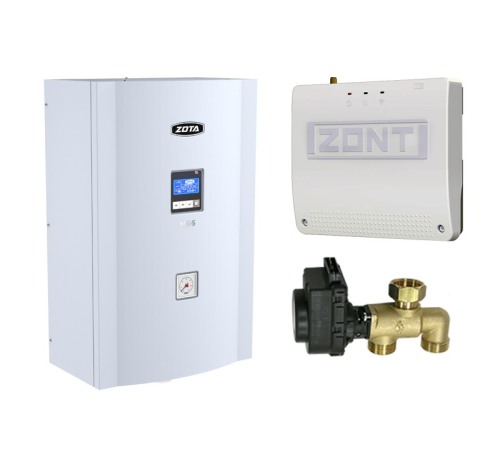 Электрическая миникотельная ZOTA MK-S Plus 15 кВт SET (клапан BPV + ZONT SMART 2.0 + OpenTherm) 3468425015