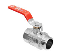 Кран шаровой Smart Install 3/4 ВР/НР рычаг 57122S