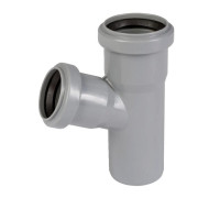 Тройник для внутренней канализации Ostendorf HTEA 50/40 мм 67° 112310