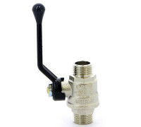 Кран шаровой Bugatti Oregon 325 1/2 Н-Н полнопроходной с ручкой 03250020