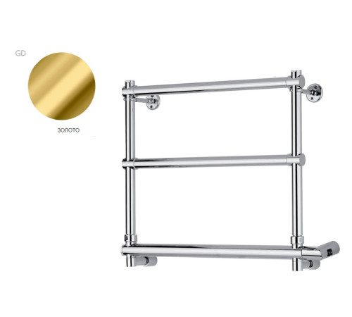 Полотенцесушитель водяной Margaroli 540 BOX Gold 5404703GDB