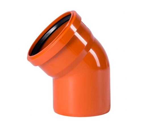 Отвод для наружной канализации Ostendorf KGB DN 160 45° 222220