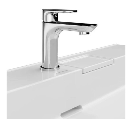 Раковина подвесная Kerama Marazzi Logica 70х48 см 1 отверстие белый глянец LO.wb.70.1