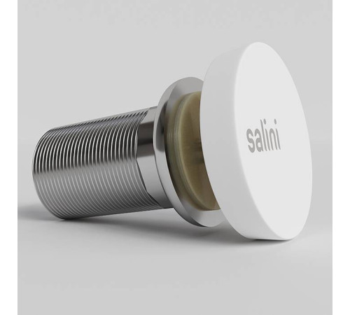 Донный клапан для раковины Salini D504 UpDown S-Sense белый глянцевый 16222WG